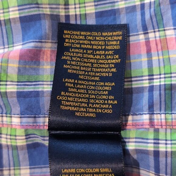 Boys Ralph Lauren Button Down Shirt M (10-12) - Picture 5 of 6